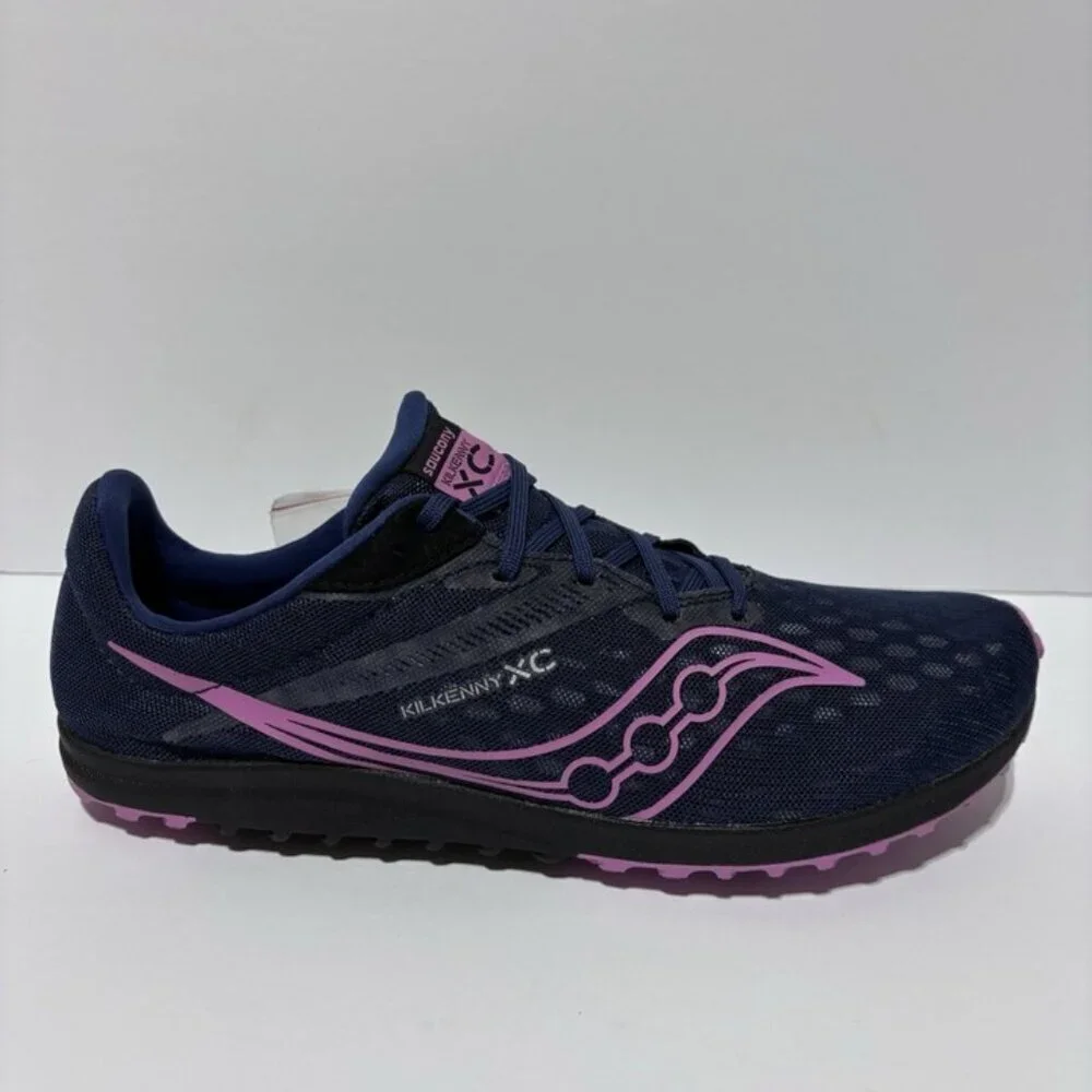 Saucony Women’s Kilkenny XC 9 Blue/Pink Running Shoes, Size 12 M